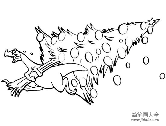 2016圣诞树简笔画大全