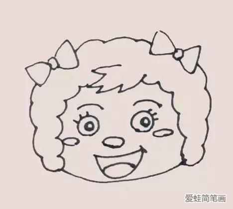 美羊羊简笔画