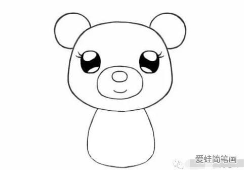 可爱的小熊姑娘