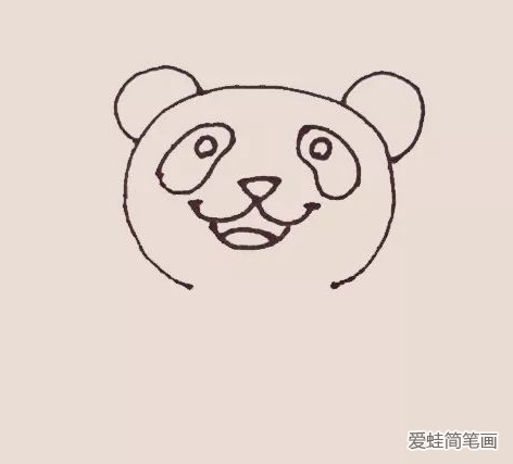 大熊猫简笔画