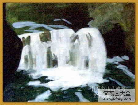 《瀑布》