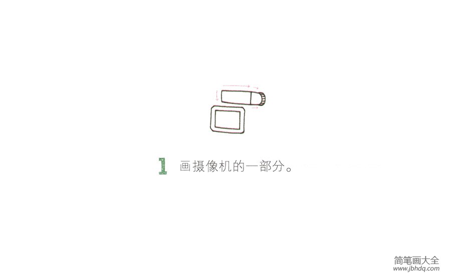 摄像师简笔画