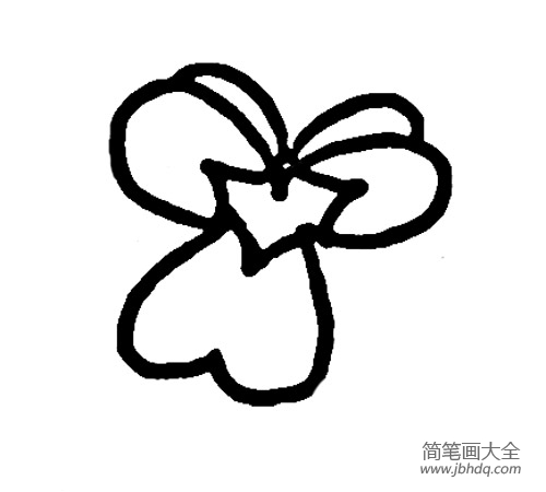 康乃馨简笔画画法