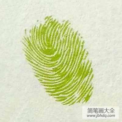茄子指印画教程