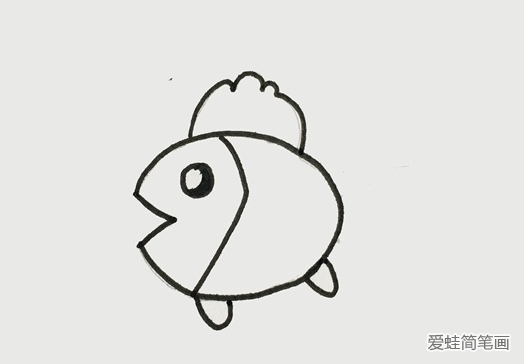 小鱼怎么画