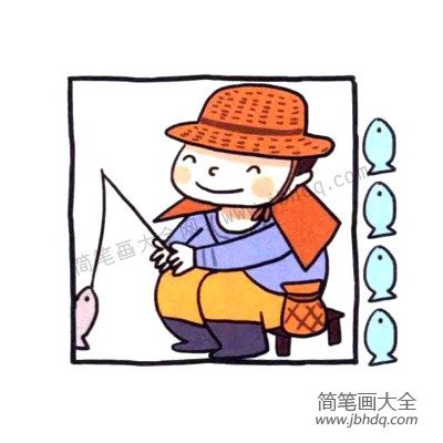 4.补充一些细节，涂上颜色，完成啦！
