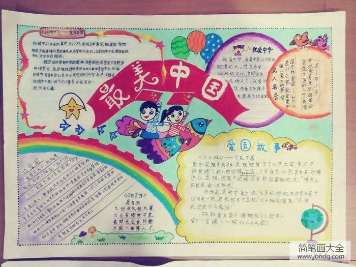 劳动最美手抄报图片