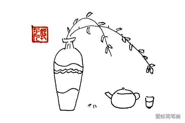 插在花瓶里的花朵
