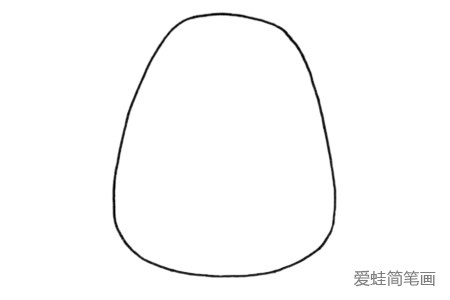 可爱的熊猫简笔画