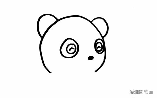 小熊猫简笔画