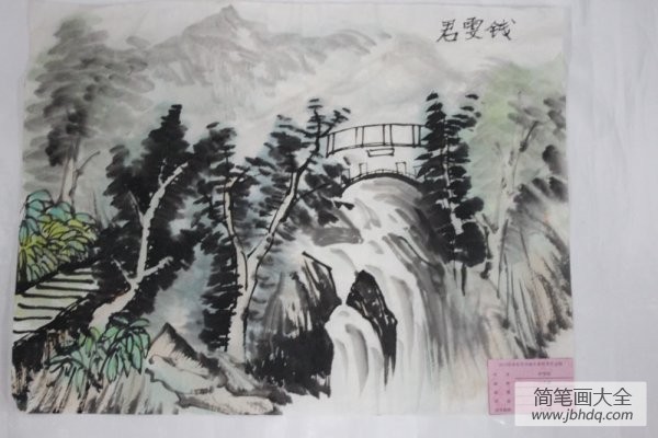 国画山水图片少年宫