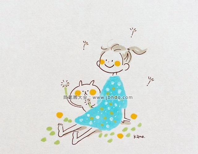 可爱风格的儿童插画图片6