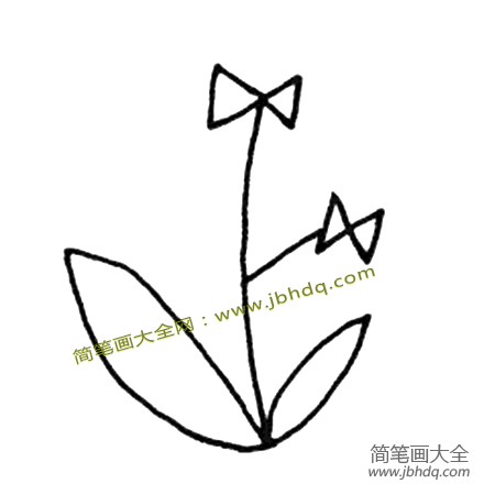 简单的植物简笔画 小花简笔画图片