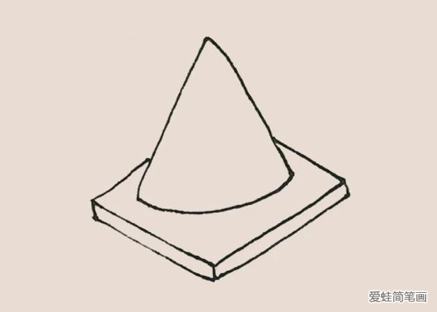 简笔画之路障