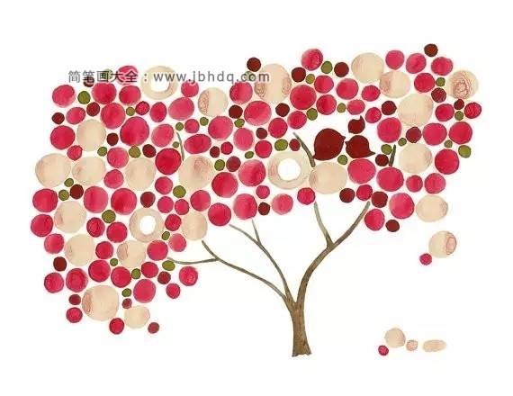 小清新的大树插画设计14