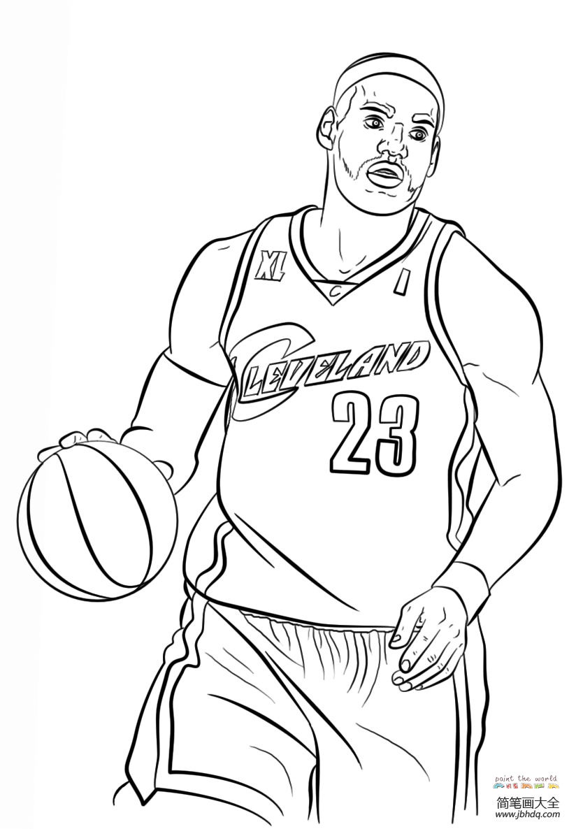 篮球运动员勒布朗詹姆斯