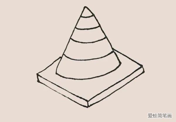 简笔画之路障