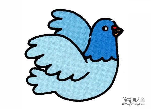 代表和平的鸽子