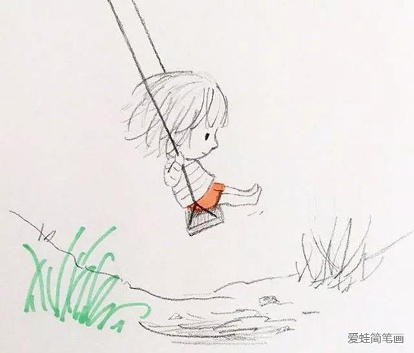 可爱女孩插画图片欣赏