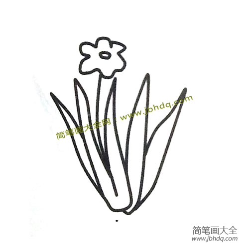 水仙花简笔画图片1