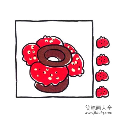 四步画出可爱简笔画 世界上最大的花 大王花