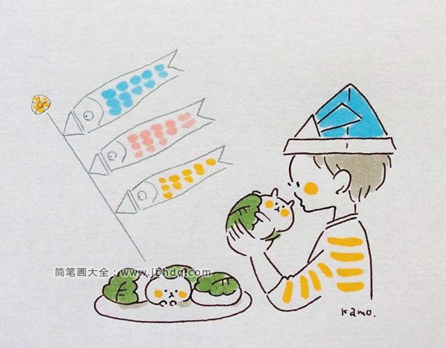 可爱风格的儿童插画图片7