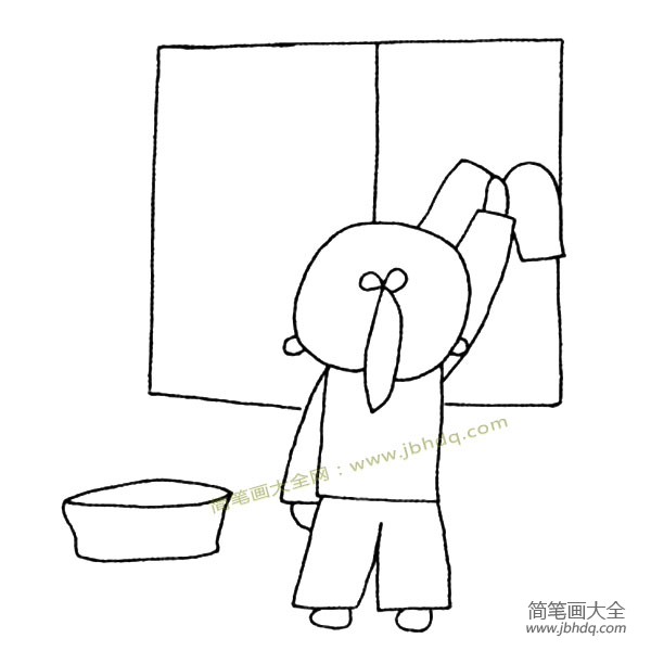擦窗子