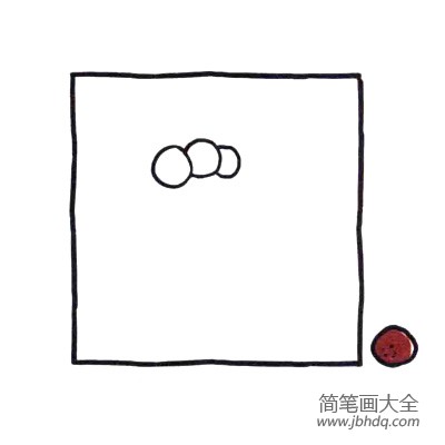 四步画出可爱简笔画 椰子树