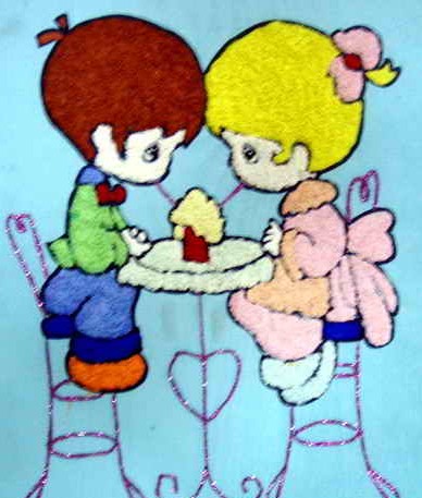 儿童装饰画 水滴娃娃