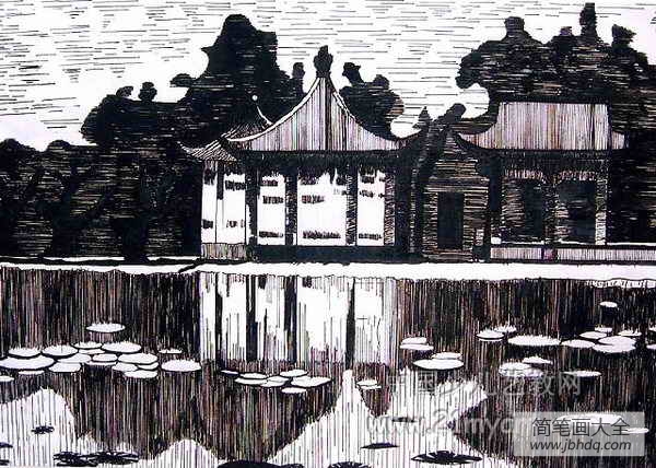 儿童装饰画 倒影