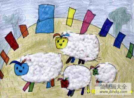 《可爱的绵羊》