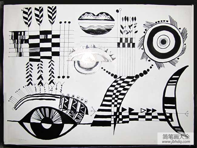 儿童创意几何画