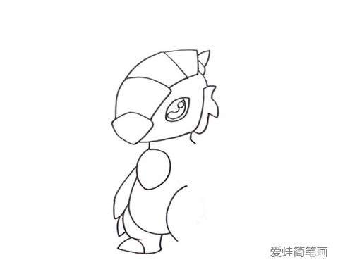 斗龙战士怎么画