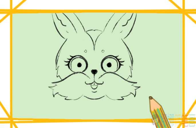 可爱的兔子简笔画图片要怎么画