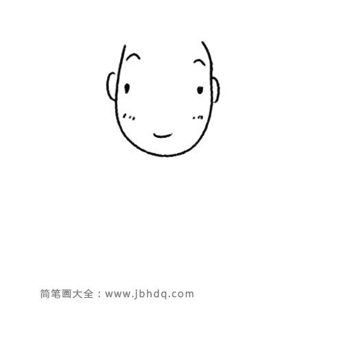 2.再画出仙女的五官。