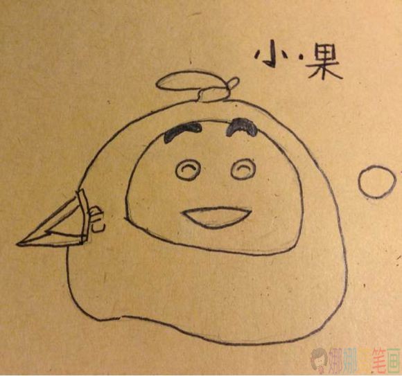 果宝特攻卡通简笔画/儿童简笔画 果宝特攻卡通简笔画