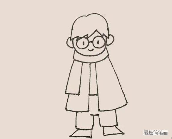 简笔画之哈利波特