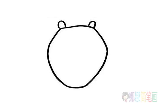 熊大怎么画_熊大简笔画画法步骤教程/儿童简笔画 熊大怎么画_熊大简笔画画法步骤教程
