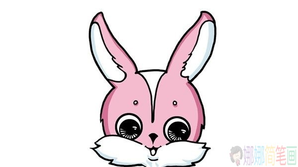 小兔子简笔画,小白兔少儿简笔画
