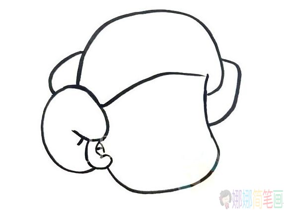 光头强怎么画_光头强简笔画画法步骤教程/儿童简笔画 光头强怎么画_光头强简笔画画法步骤教程
