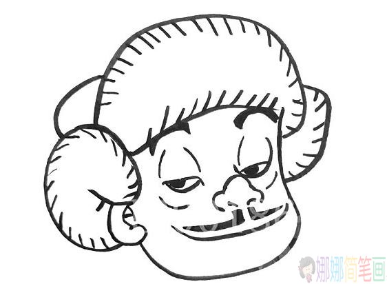 光头强怎么画_光头强简笔画画法步骤教程/儿童简笔画 光头强怎么画_光头强简笔画画法步骤教程