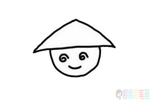 稻草人怎么画,稻草人简笔画画法