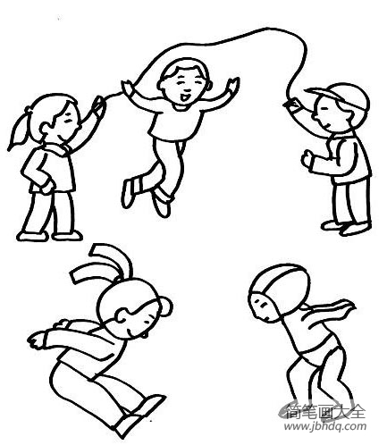 超简单人物简笔画画法