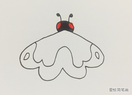 飞蛾怎么画