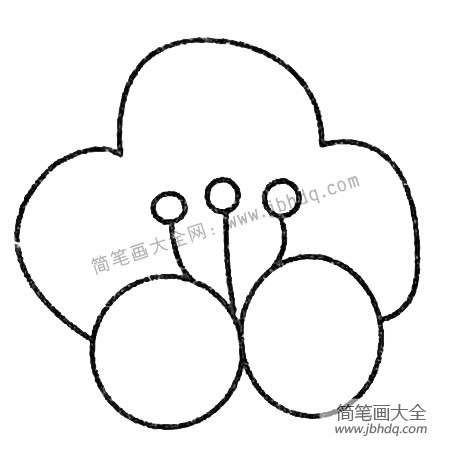 梅花花朵简笔画图片大全