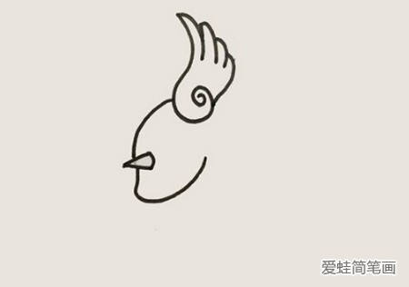 哈克龙简笔画