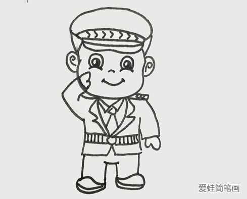 特警是怎么画的