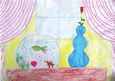 二年级小学生水彩画作品