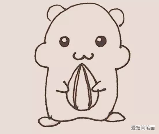 简笔画之仓鼠