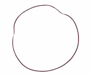 卡通蜗牛简笔画